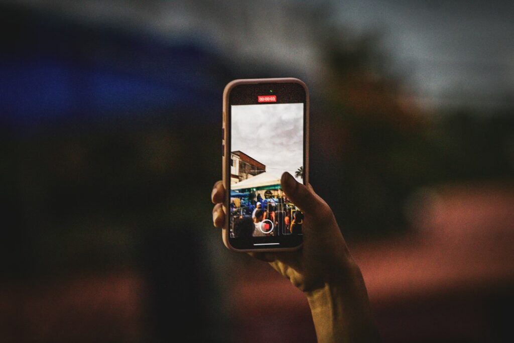 Shooting product content for social media